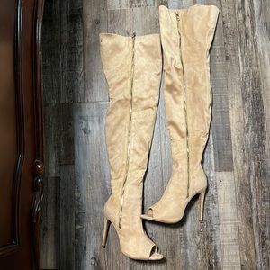 Liliana Peep Toe Boots New in box